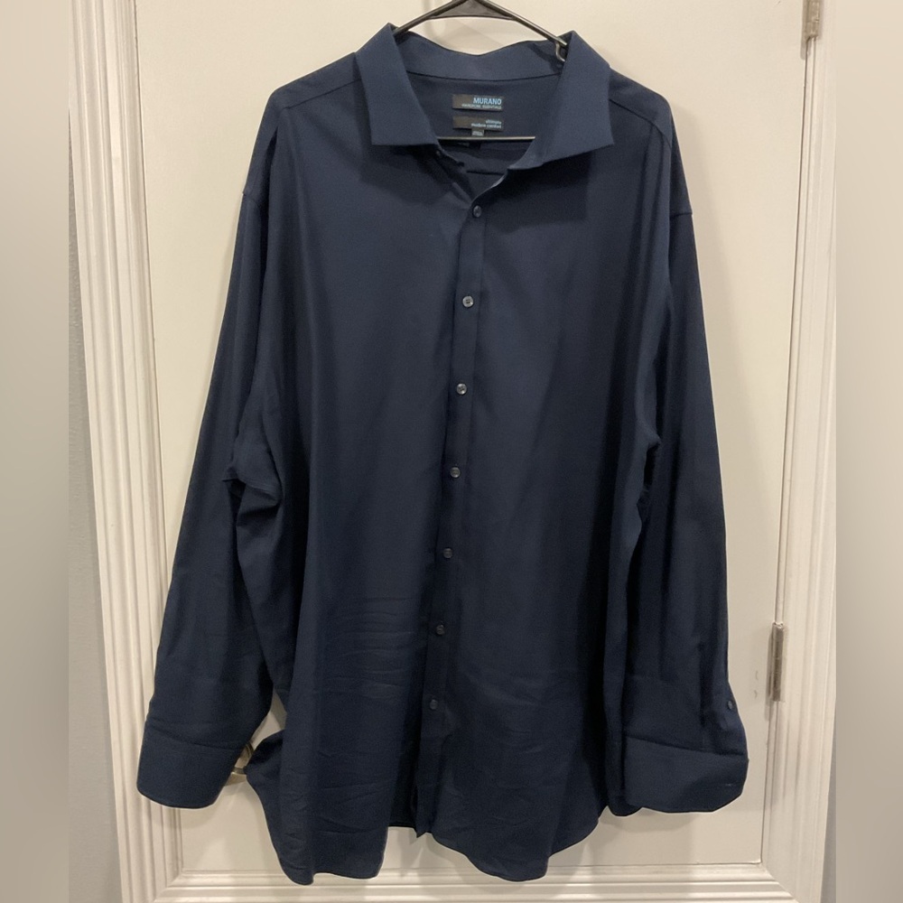 Murano Deep Blue Dress Shirt